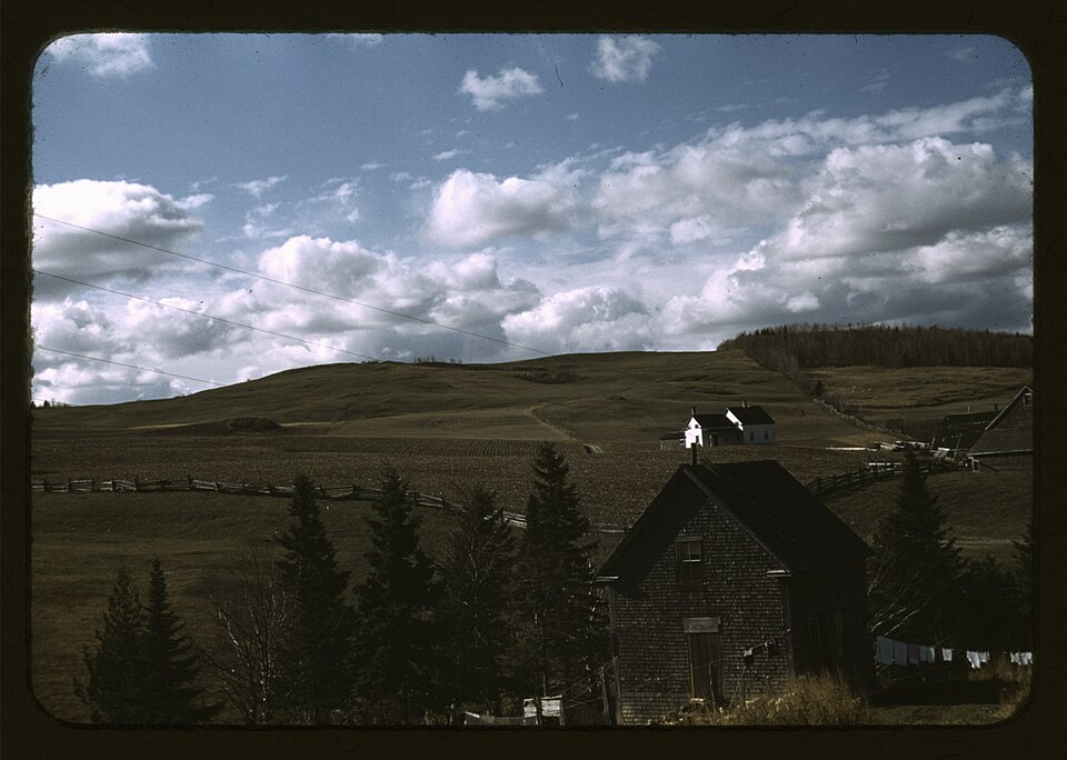 Farms around Caribou