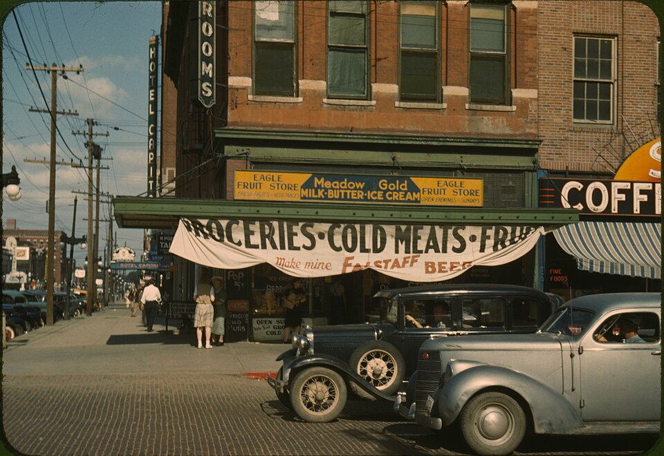 Eagle Fruit Store and Capital Hotel